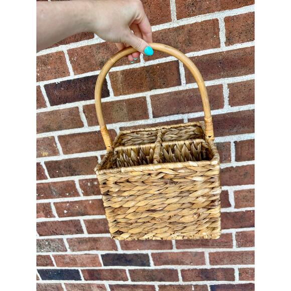 Utensil Caddy Storage Basket Silverware Holder - Picture 3 of 7